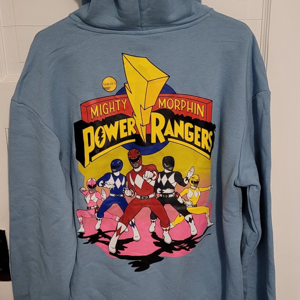 Saban’s Mighty Morphin Power Rangers Retro hoodie Sweater
